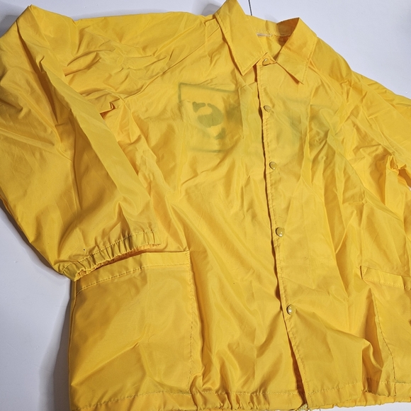 Vintage 90s COPS TV Show Windbreaker Jacket Mens XL Yellow 1996. - Picture 7 of 16